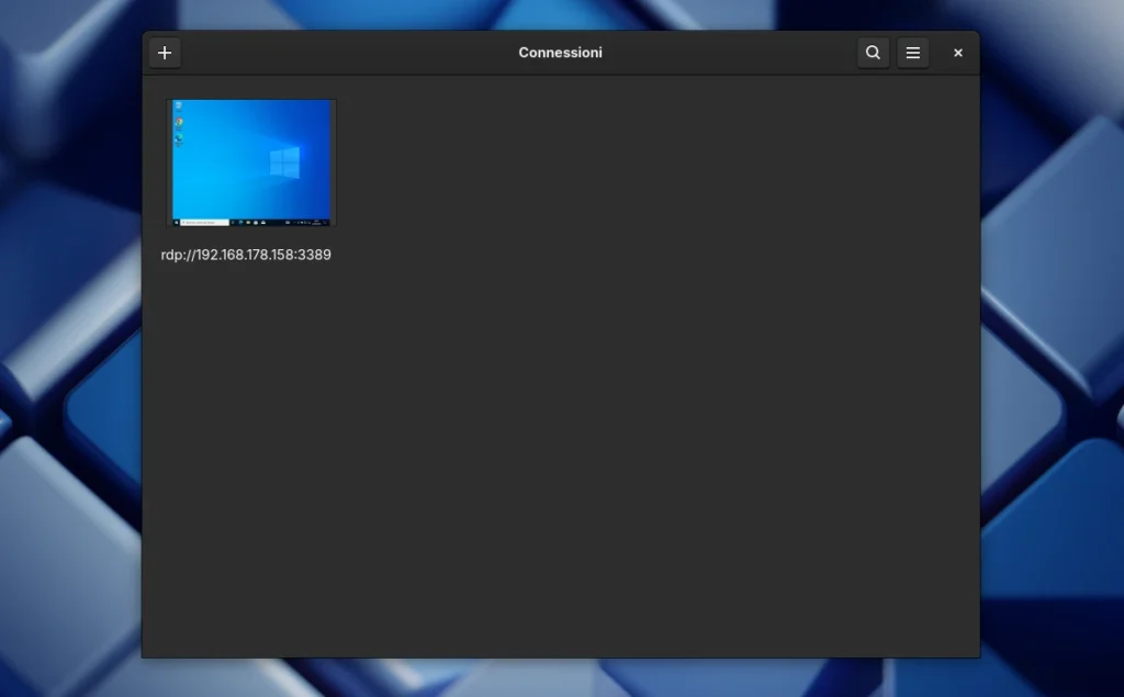 gnome.Connections linux
