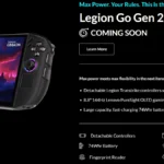 Lenovo Legion Go 2 la nuova console portatile da gaming arriva a ottobre