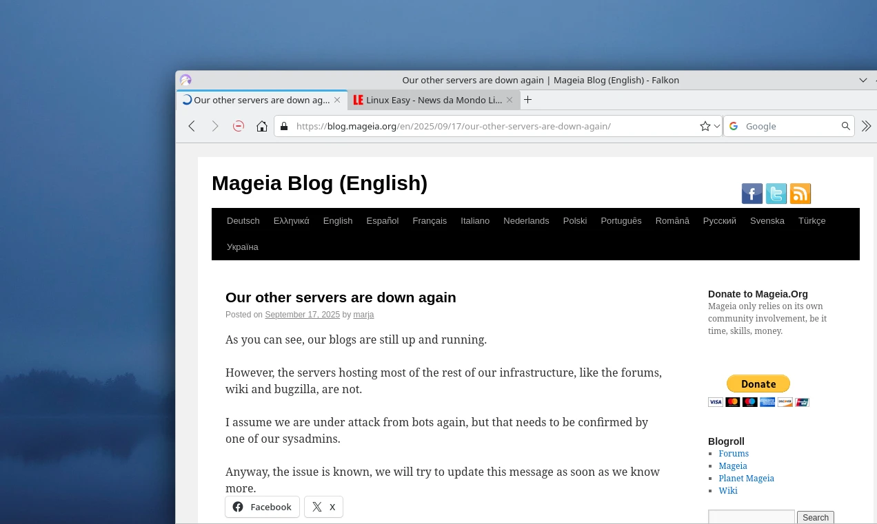 mageia blog