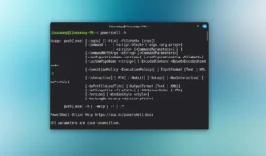 powershell linux