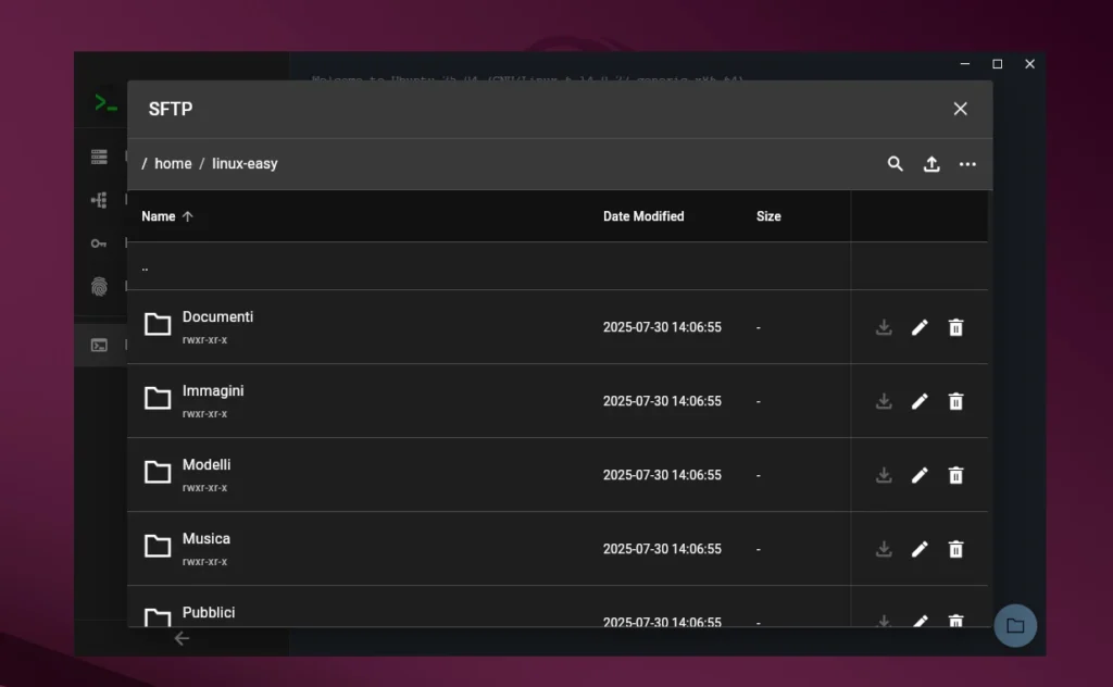 shell360 cartelle ssh