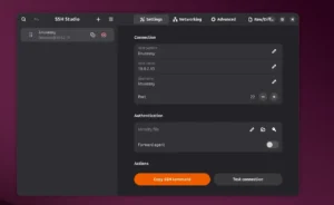 ssh studio linux