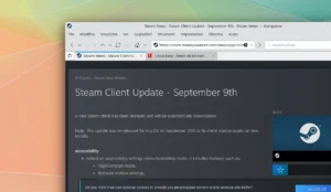steam client update settembre