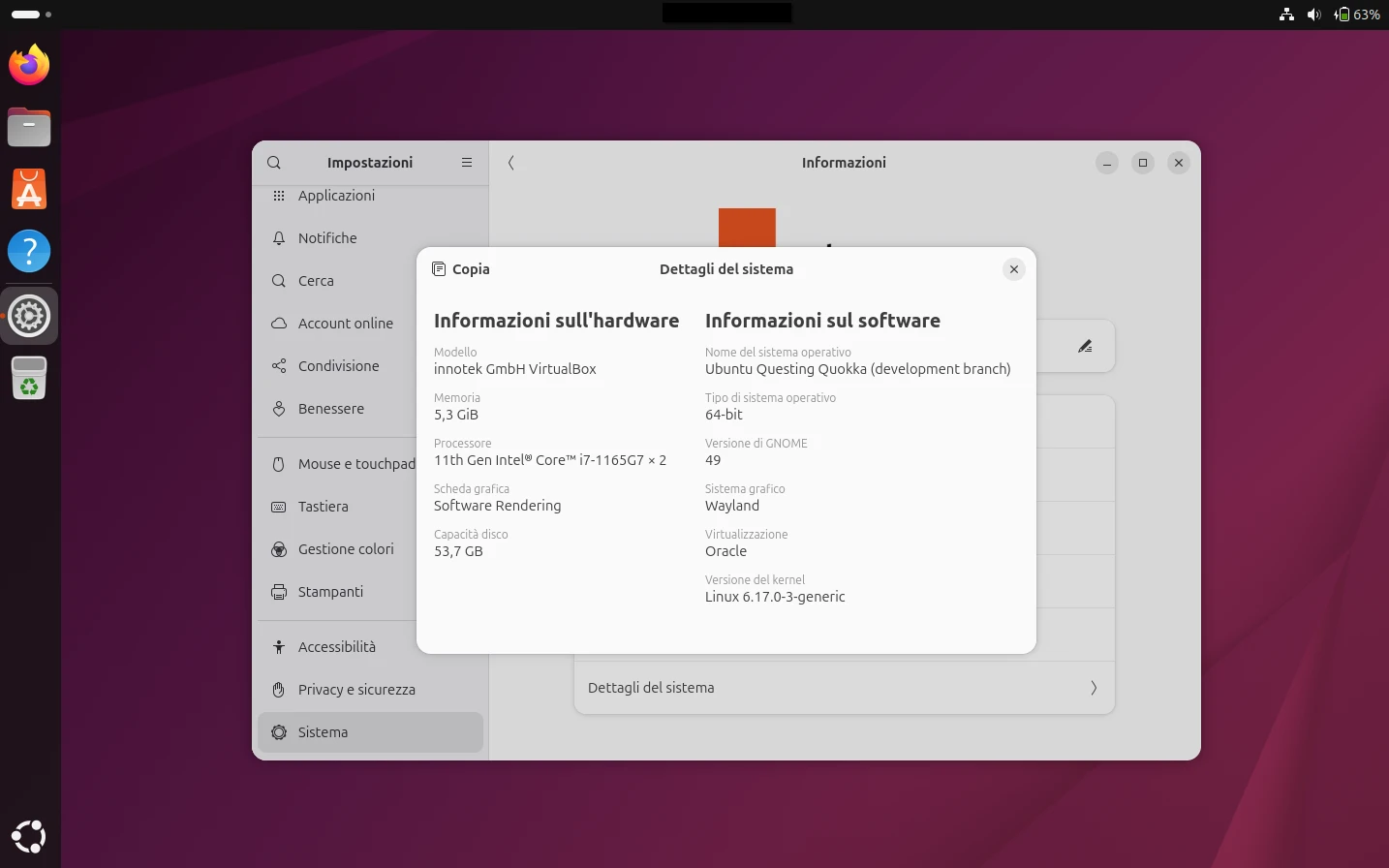 ubuntu 25.10 kernel 6.17