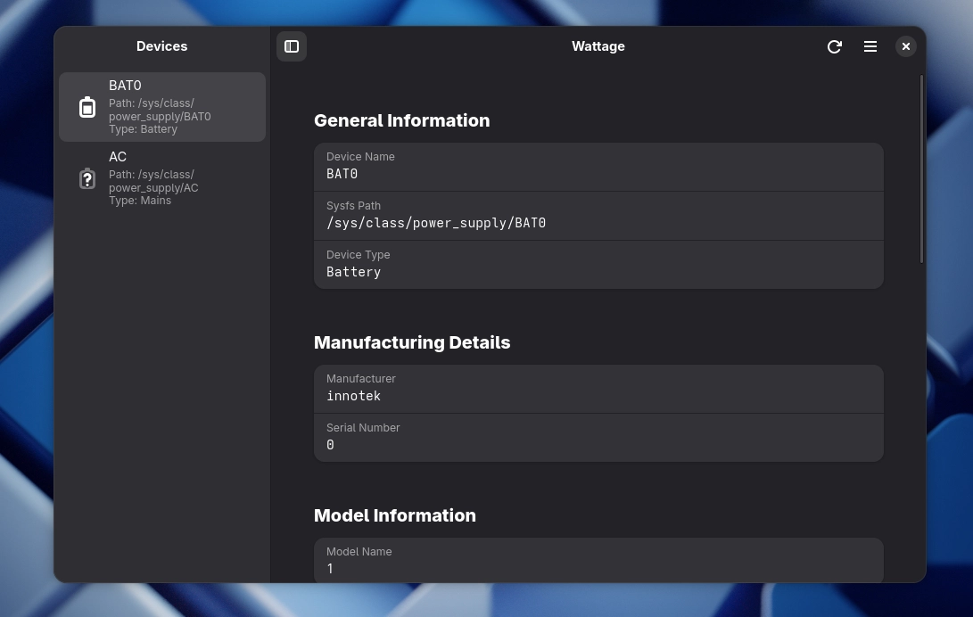 Scopri di più sull'articolo Wattage monitoraggio avanzato della batteria su Linux
