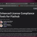Flathub potenzia la conformità delle licenze: cosa cambia per gli sviluppatori Flatpak