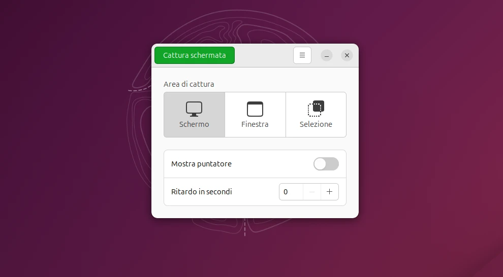 gnome screenshot ubuntu 25 10