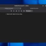 Letters il word processor minimale per GNOME su Linux