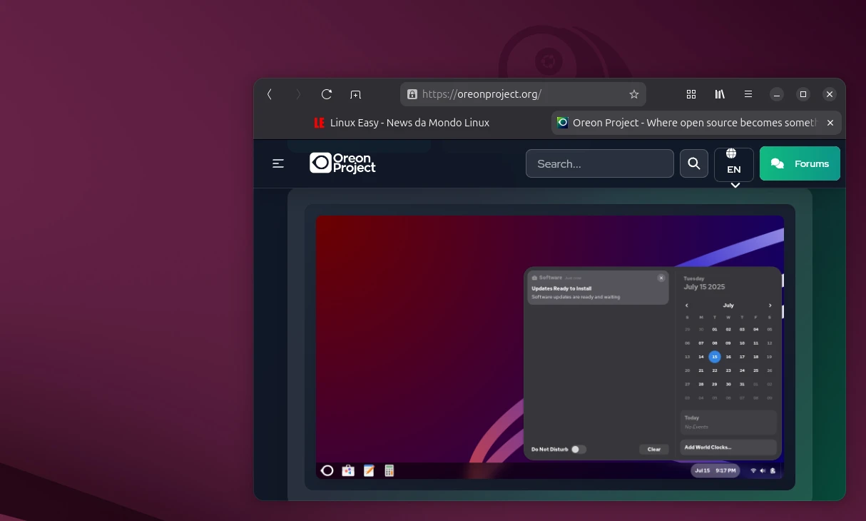 Scopri di più sull'articolo Oreon Project: L’Eleganza e la Stabilità di Enterprise Linux sul Tuo Desktop