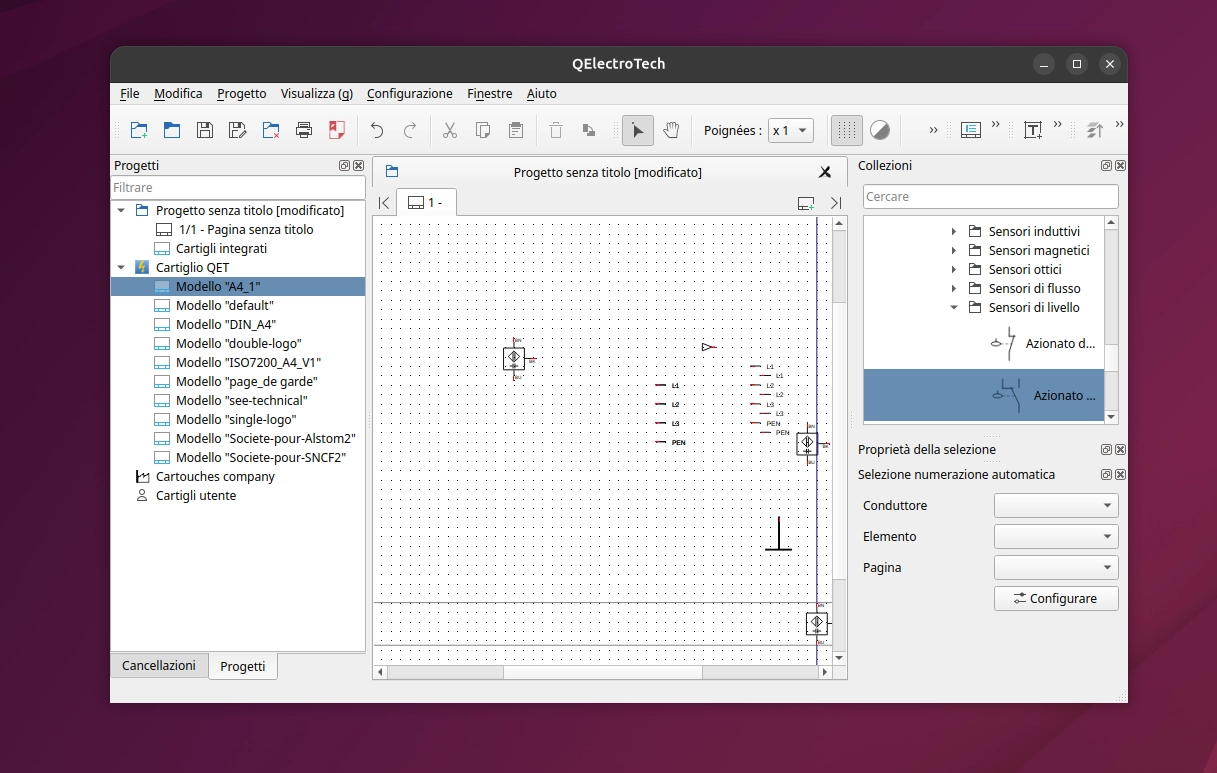 Scopri di più sull'articolo QElectroTech progettazione elettrica open source su Linux