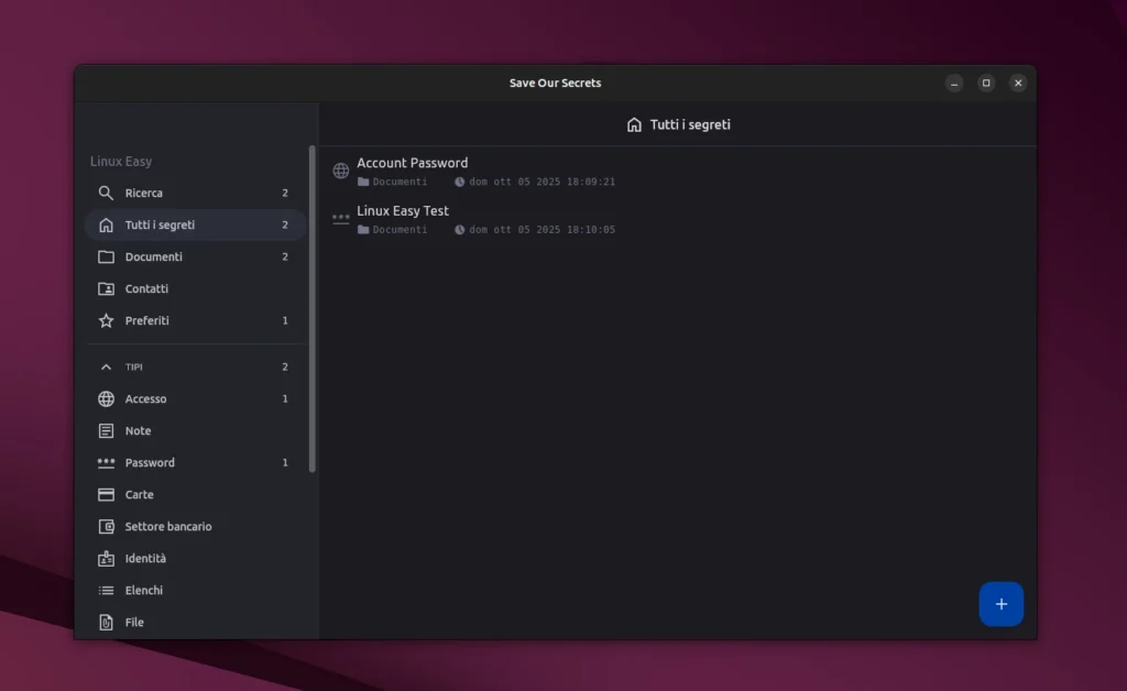 saveoursecrets linux