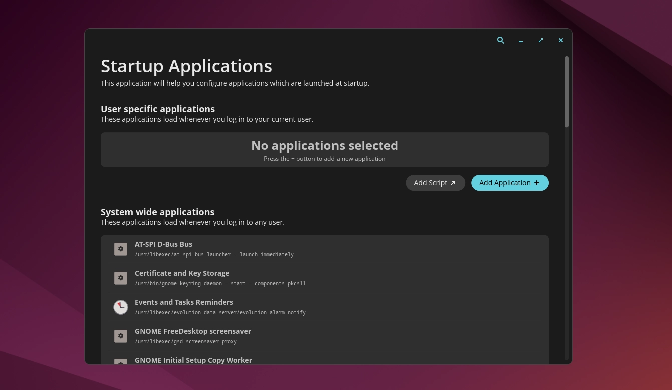 Scopri di più sull'articolo Startup Configuration: gestione avanzata delle app d’avvio per il desktop COSMIC