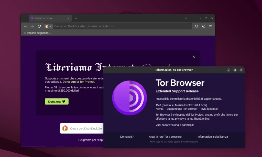 tor browser 15 0