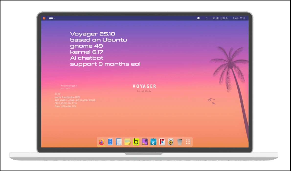 Scopri di più sull'articolo Voyager 25.10 Rilasciato
