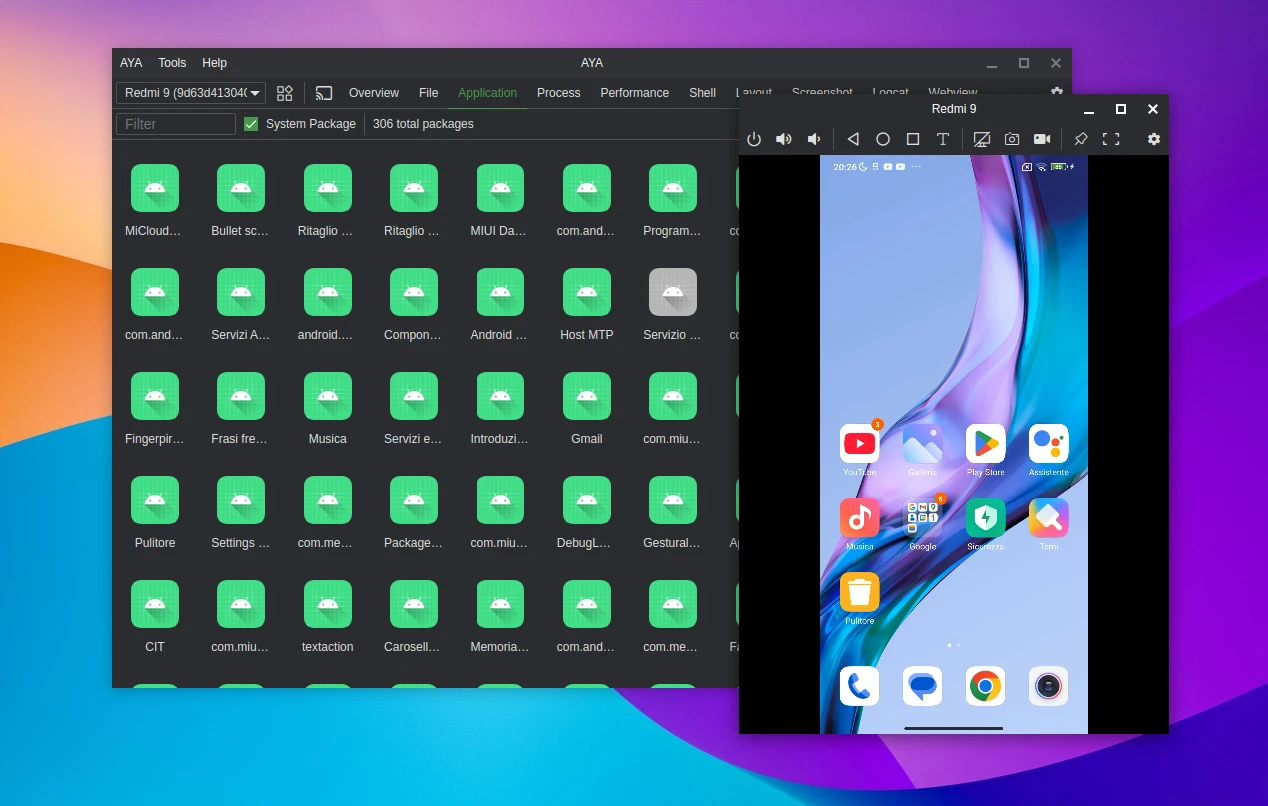 AYA Android ADB Desktop App