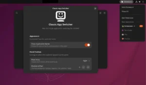 Classic App Switcher GNOME