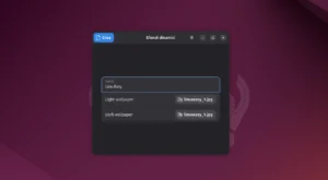 DynamicWallpaper GNOME Linux