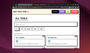 Easy Tools Town Linux