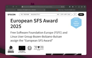 European SFS Award 2025