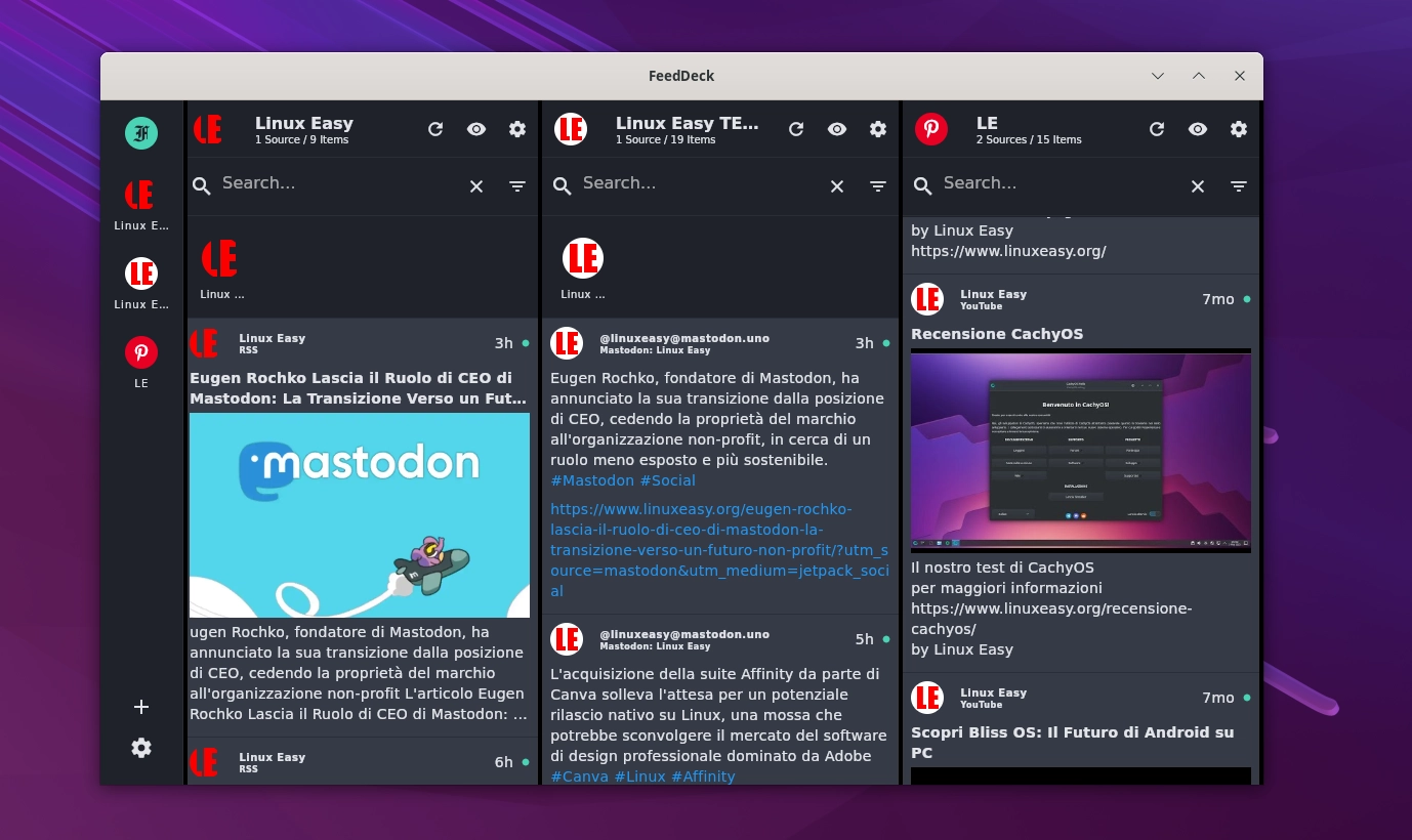 FeedDeck Linux