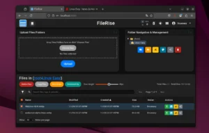 FileRise Linux