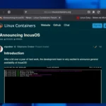 IncusOS la nuova distribuzione Linux immutabile per container con ZFS