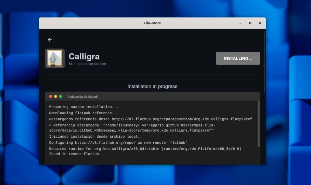 Klia Store Install App