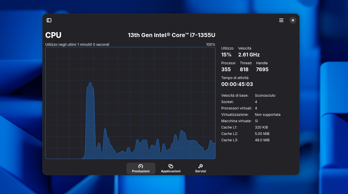 Mission Center Linux