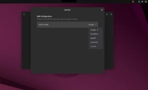 bastion Gnome Shell