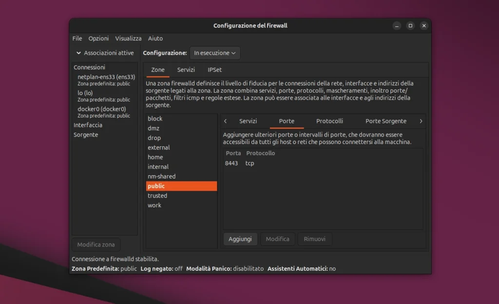 firewalld ubuntu linux