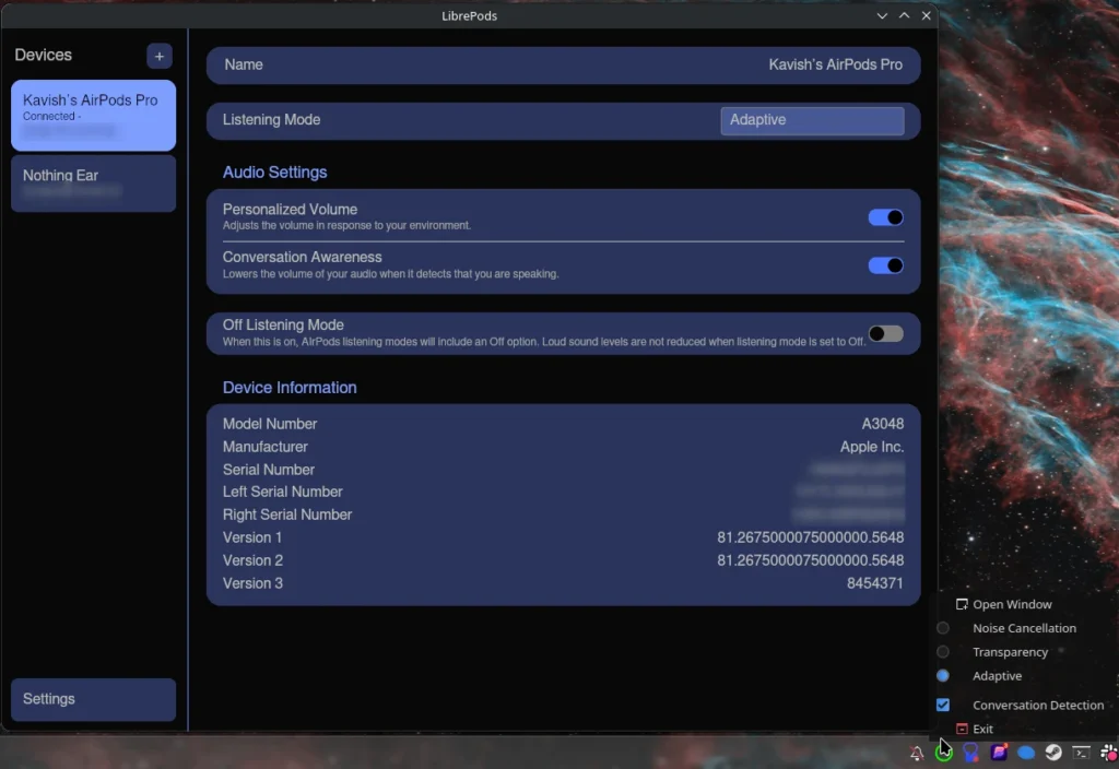 librepods linux airpods