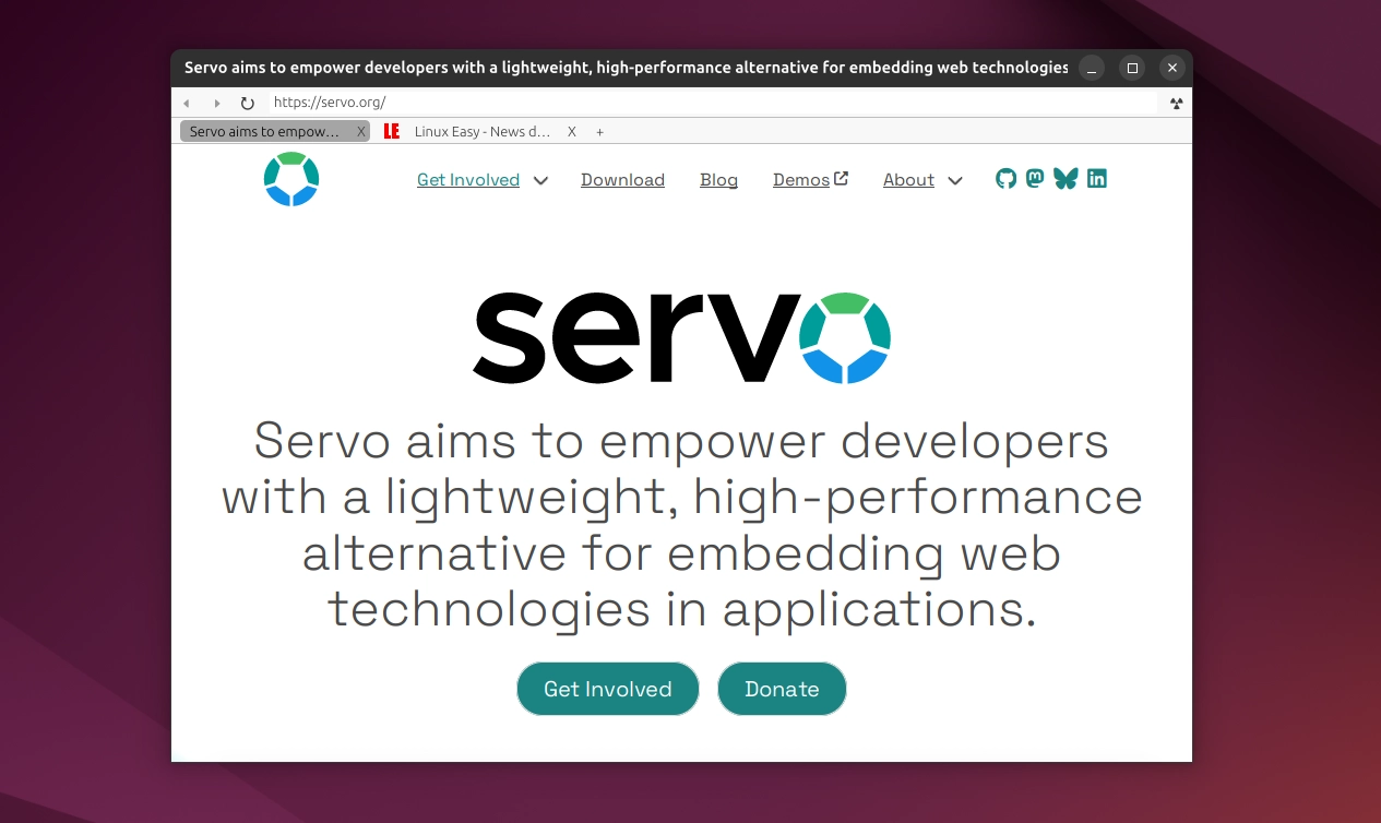 servo linux