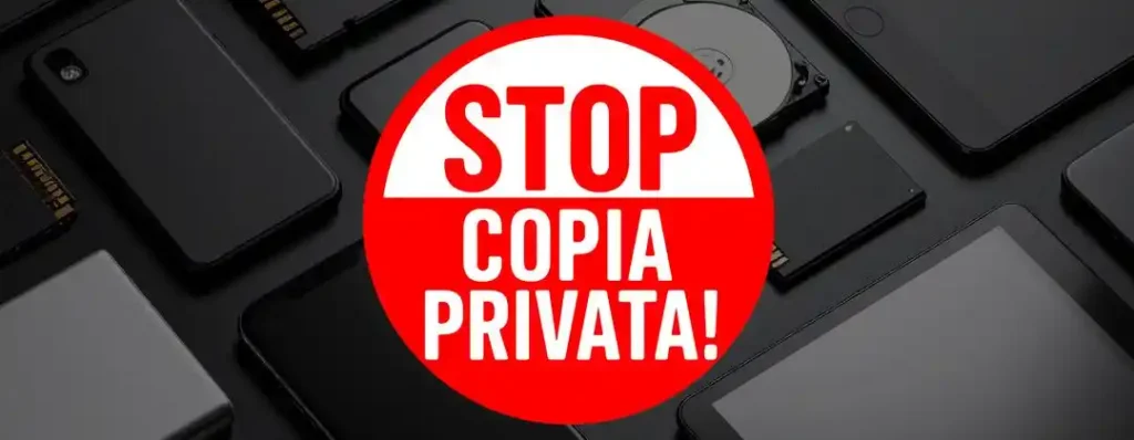 stop copia privata
