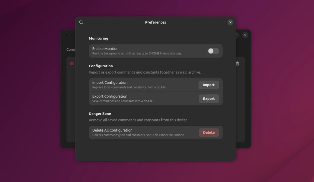 switchcraft preferenze