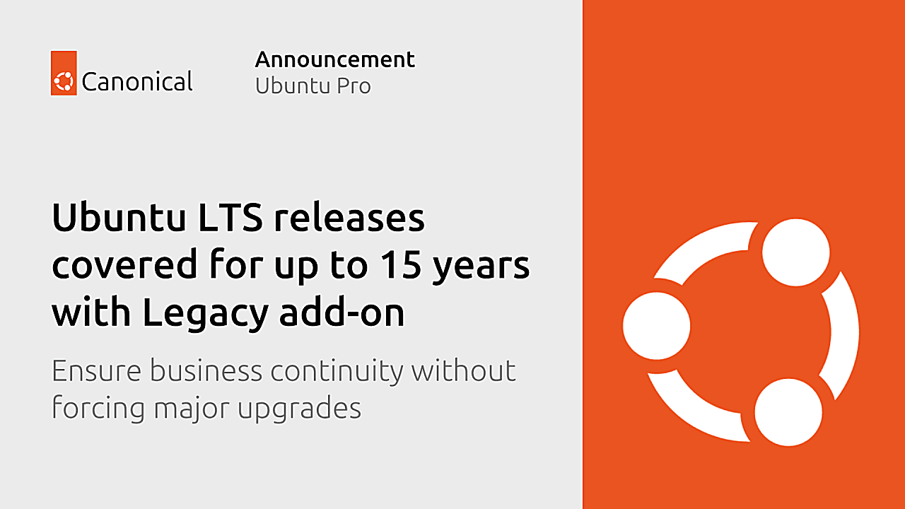 ubuntu lts supporto 15 anni