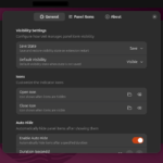 Veil l’estensione GNOME per un pannello più pulito e minimalista
