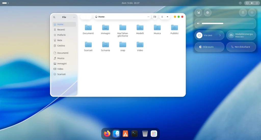 MacTahoe gtk theme