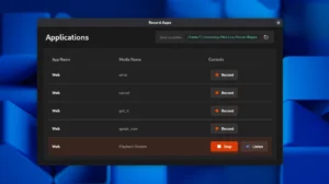 Record Apps Linux