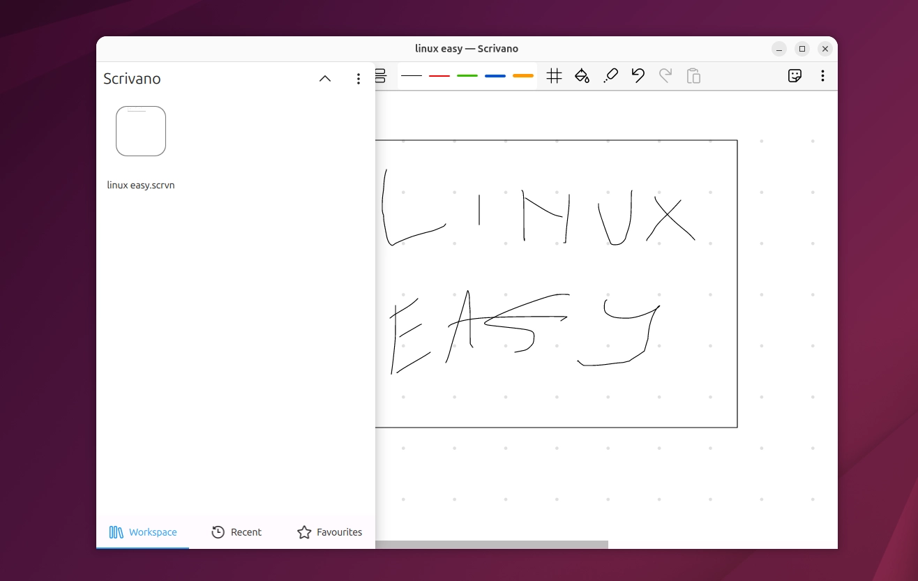 Scrivano Linux