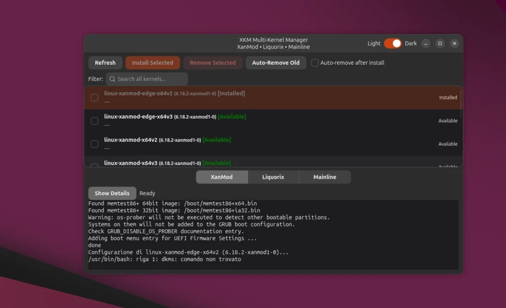 XKM Multi Kernel Manager Install