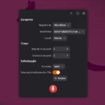 Reco: il registratore audio open source semplice e potente per Linux