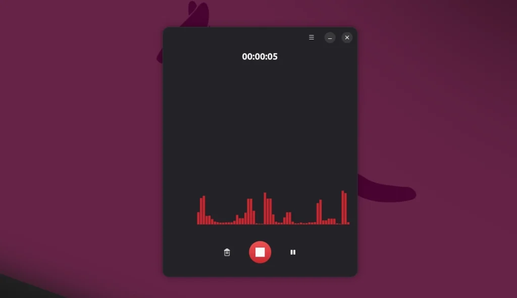 reco registrazione linux