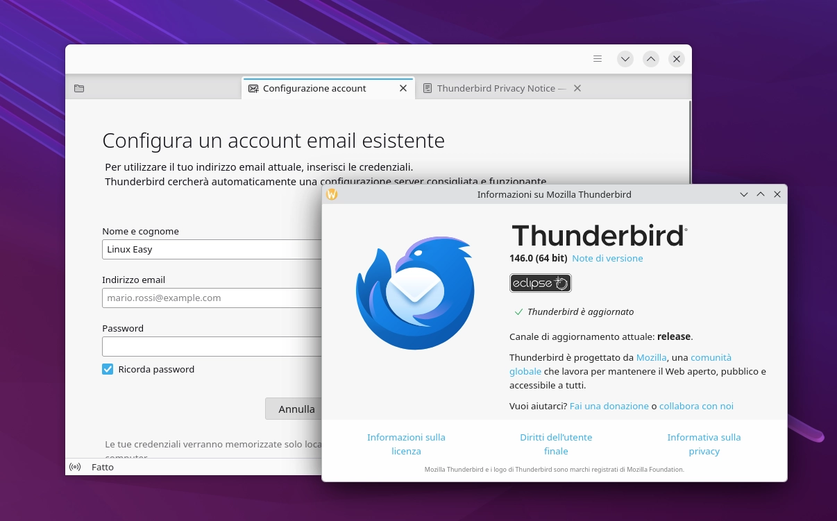 thunderbird 146 linux