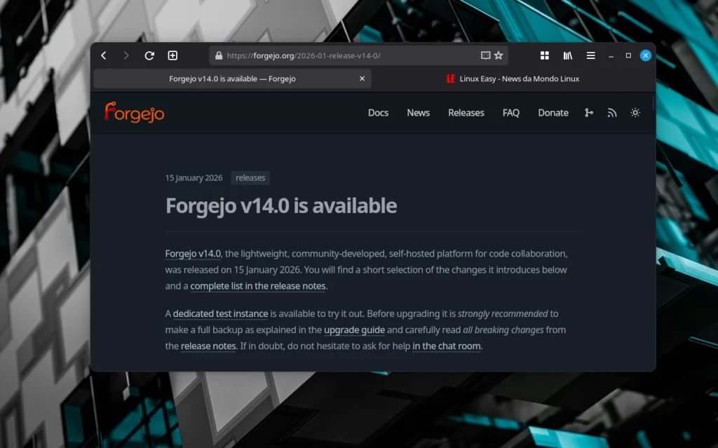 Forgejo v14.0