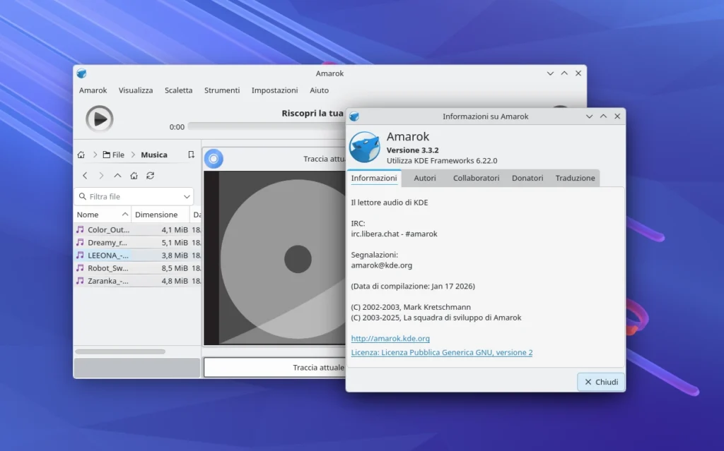 amarok 3 3 2 kde linux