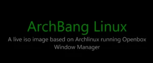 archbang linux
