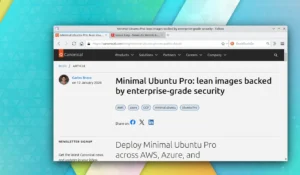 canonica ubuntu pro minimal