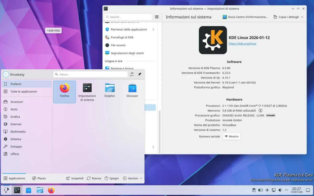 kde linux 6.6 beta