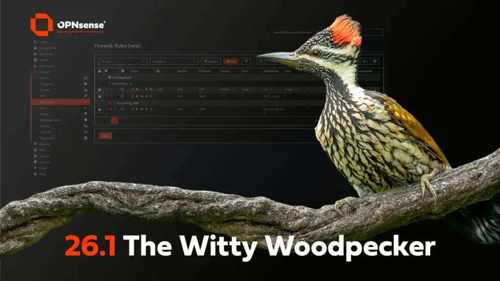 opnsense 26.1 woodpecker