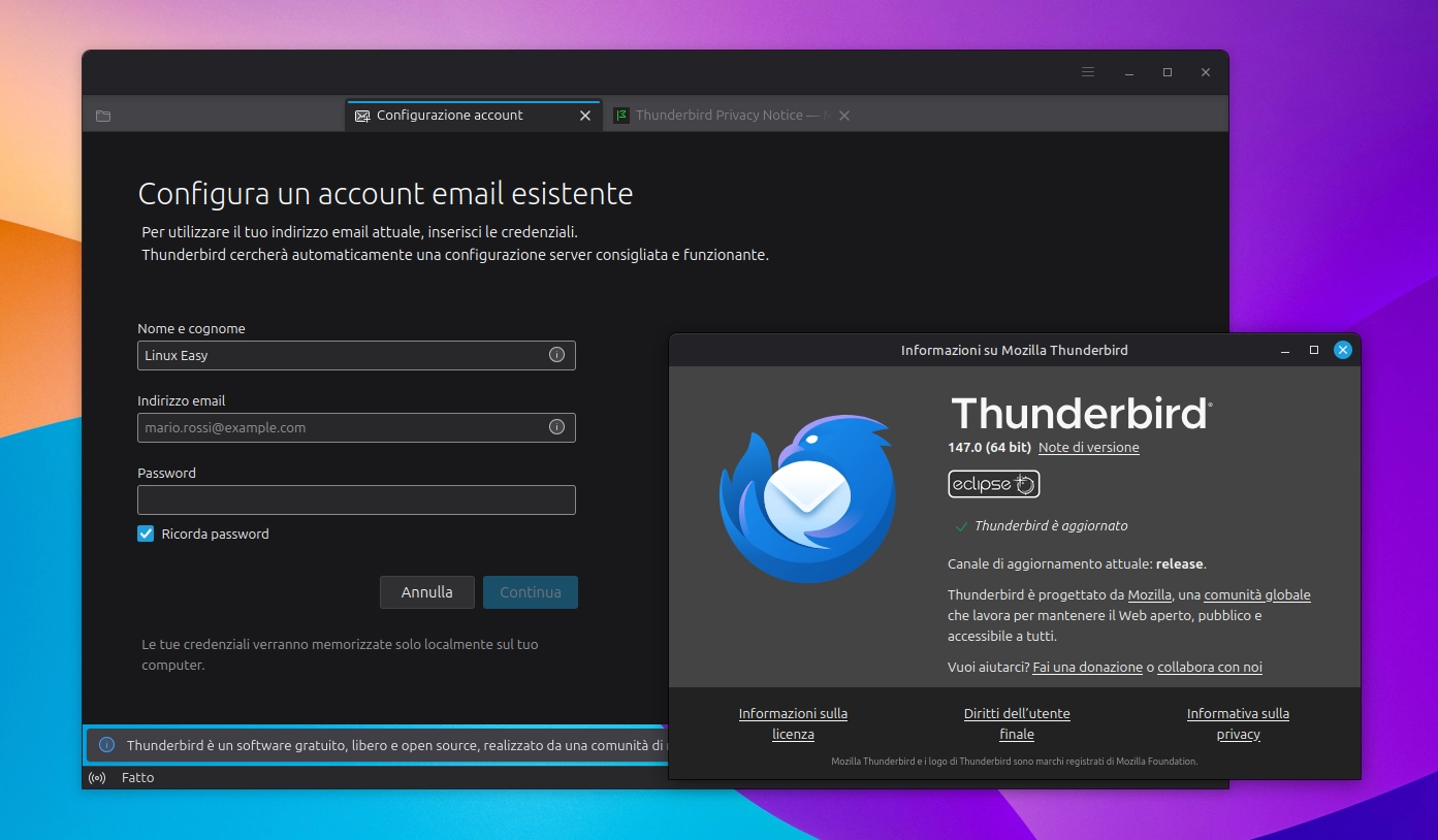 thunderbird 147 linux